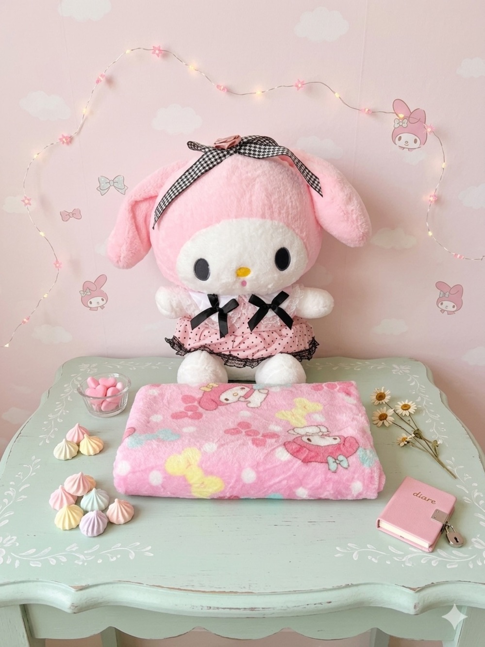 Melody 18” Plushy with blanket